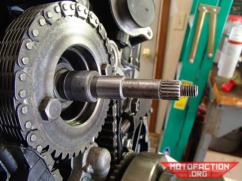 Here's a photo of the camshaft from a Honda CX500 Turbo motorcycle.
