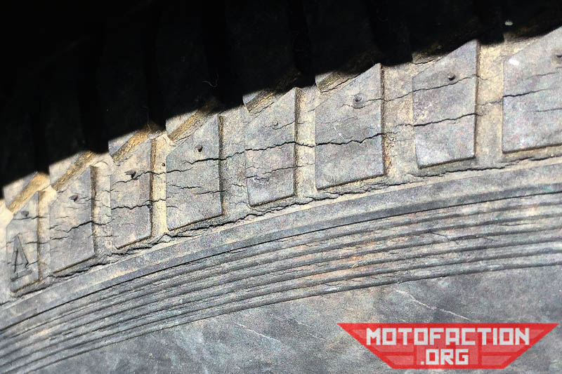 Here are some photos to help show what your tyre date codes mean. When should you replace your old tyres? Find out on MotoFaction.org.