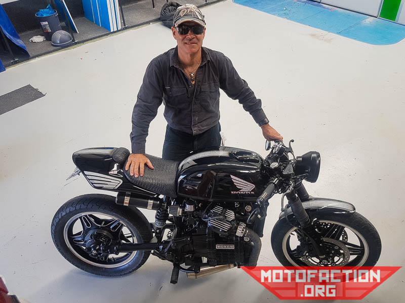Today's Honda CX500 Cafe Racer featured build is the Half Millenium Falcon, done by Ken Finn from Australia. Featuring CBR600 suspension front and rear it's worth a look - check it out!
