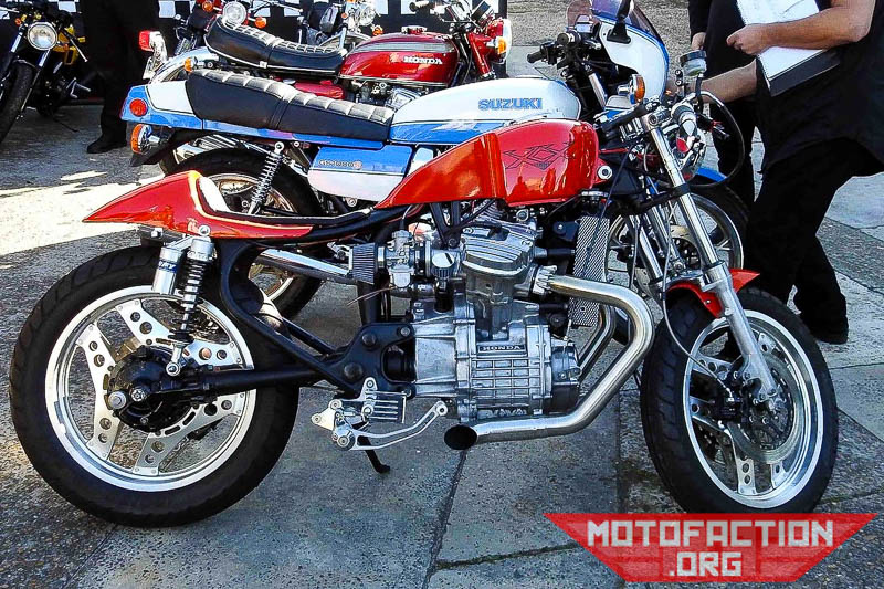 Here are some photos of the Honda CX500 custom cafe racer titled "The Red" from Sydney, Australia as featured on MotoFaction.org.
