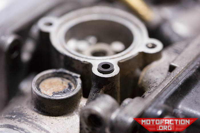 Here's how to install or reinstall the ACV - air cut off valve - on the Keihin carburetors on a Honda CX500, GL500, CX650, GL650 and other motorcycles.