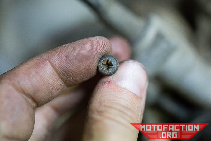 Here's how to remove the camshaft holder - and tacho drive - on a Honda CX500, GL500, CX650 or GL650 motorcycle as shown on MotoFaction.org.