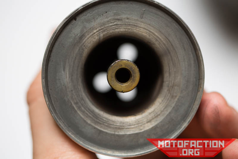 Here's how to remove the jet needle from the carb piston slide on your Honda CX500, GL500, CX650 or GL650's carburetor as shown on MotoFaction.org.
