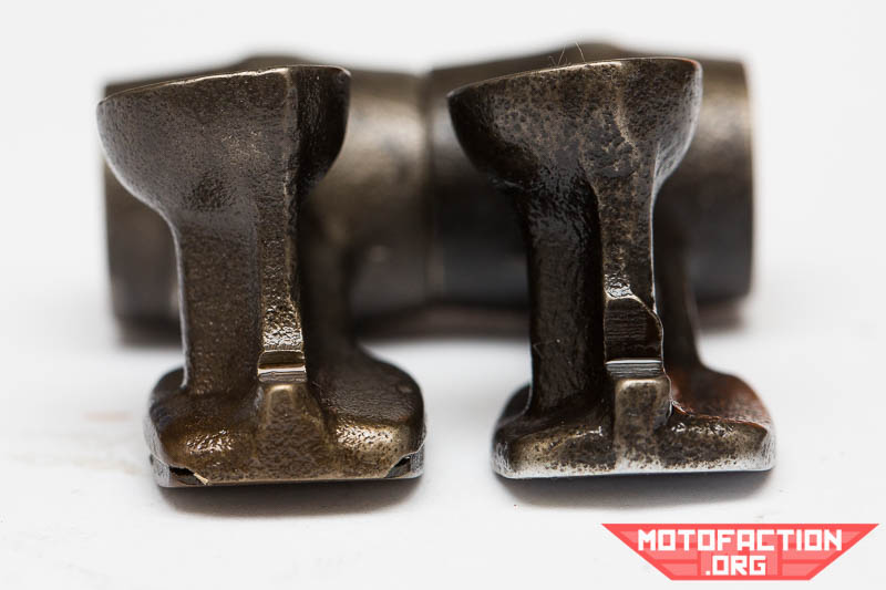 Here's the differences between the various lower rocker arms used in the Honda CX500 and GL500
