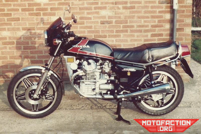 Here is another photo of a Honda CX500B from 1981, taken in 1982.