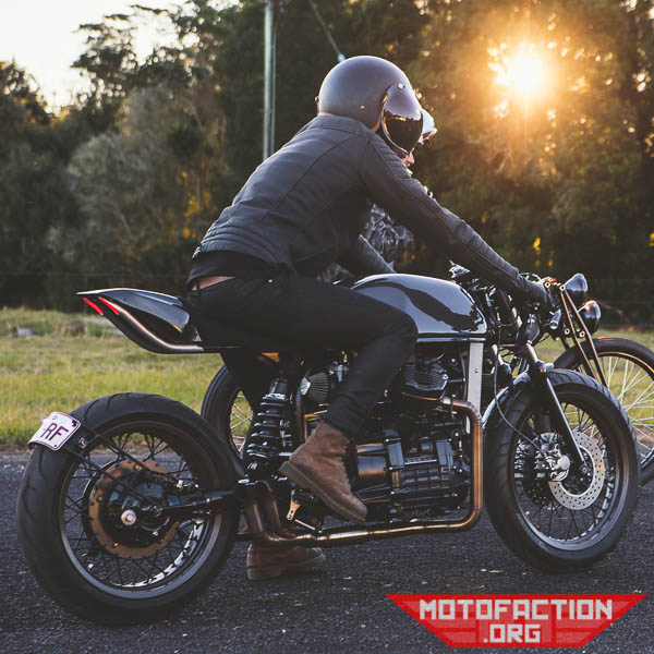 Here is a featured Honda CX500 cafe racer build by Purpose Built Moto on the Gold Coast of Australia, featured on MotoFaction.org.