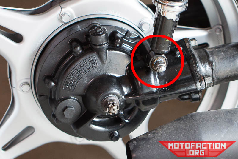 Here's an example of the shock stud that you may be looking for when you want to swap in another final drive to your Honda CX500, GL500, CX650, GL650, Turbo etc.