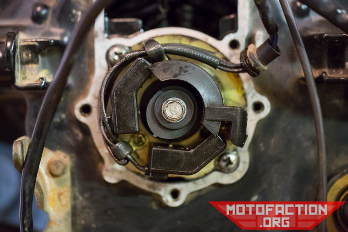 Here's how to set the ignition timing using the static timing method on a TI CX500, GL500, CX650, GL650 motorcycle
