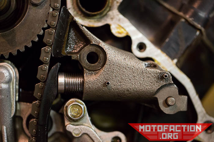 Here's what we did when installing the automatic cam chain tensioner rebuild and upgrade kit from Murray of Murray's Carbs