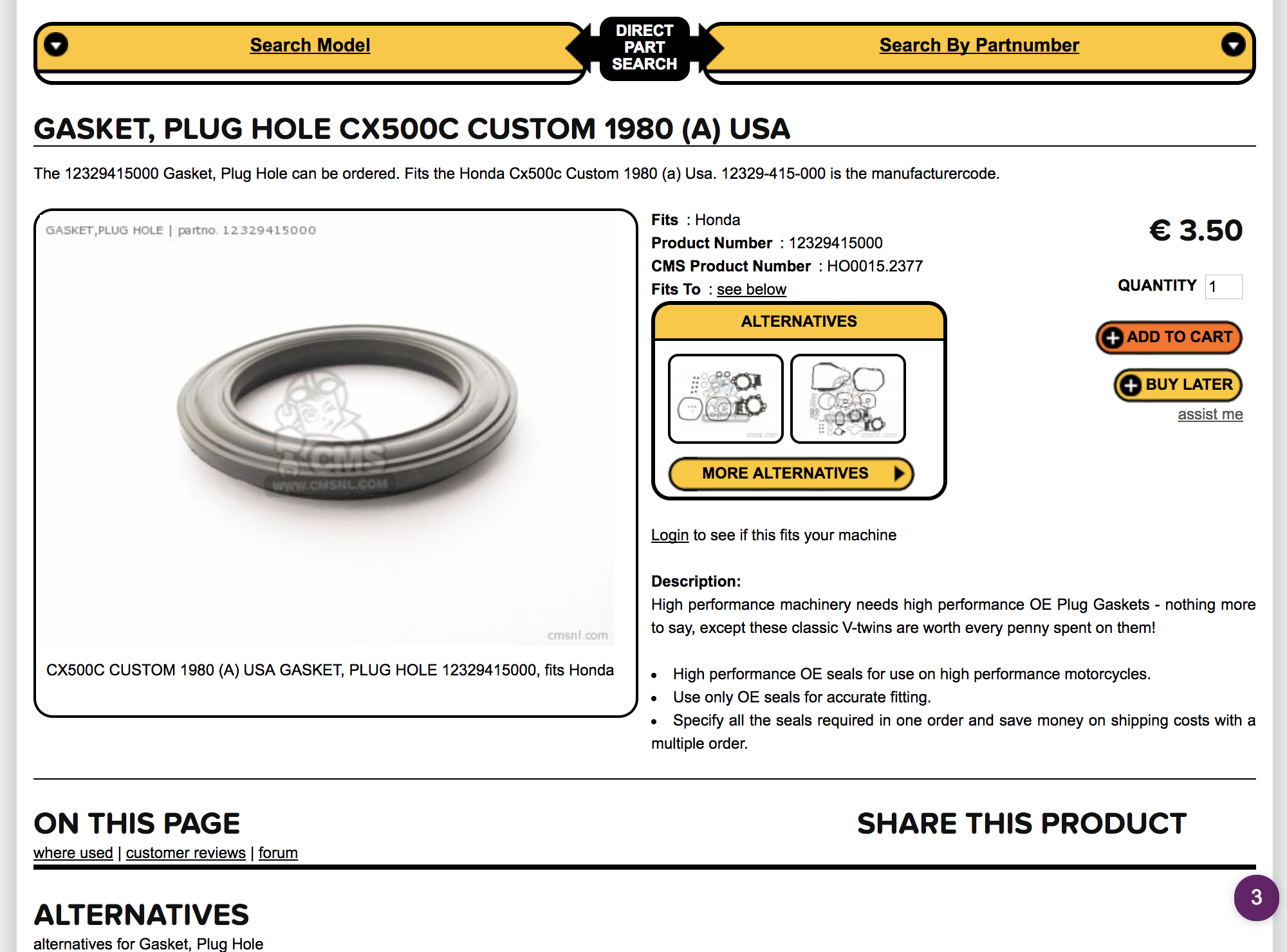 Here's how to find parts for your vintage motorcycle using the CMSNL website.