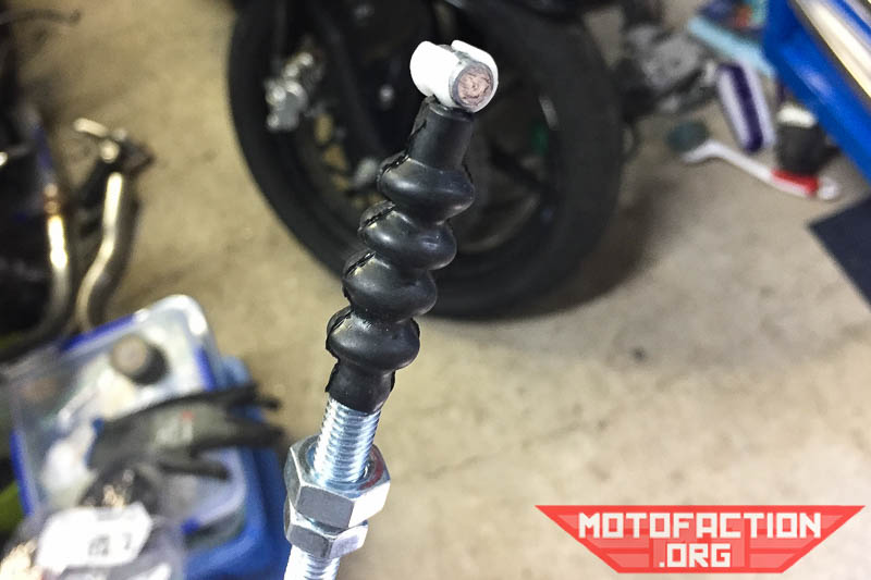 Here are some photos of the TSX Hi-Lex clutch cable for Honda CX650E motorcycles - part number 425725 as featured on MotoFaction.org.