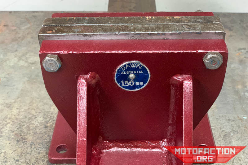 Here's a review of Dawn's fabricated vice range, made in Australia. This particular vise has 150mm jaws.