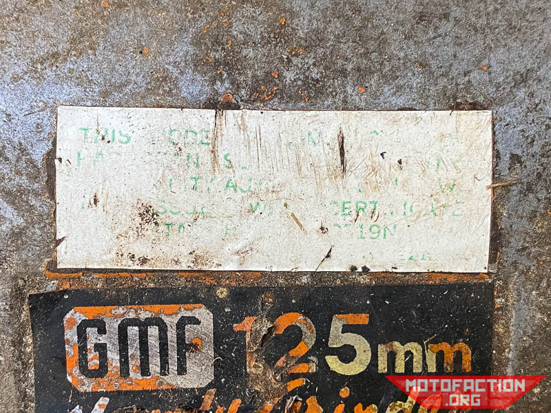 Here is some information and a restoration review of a GMF 125mm Handy Grinder, made in Singapore.