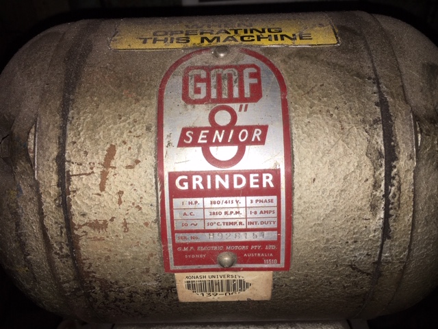 Here are some GMF grinder photos.