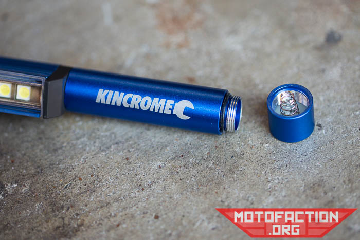 Kincrome K10204 magnetic penlight - SMD LEDs, super bright - review photos.