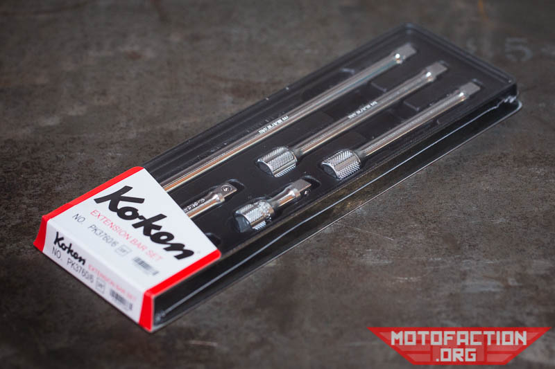 Here is a review of the Koken or Ko-Ken PK3760/6 3/8-inch socket extension set - made in Japan.