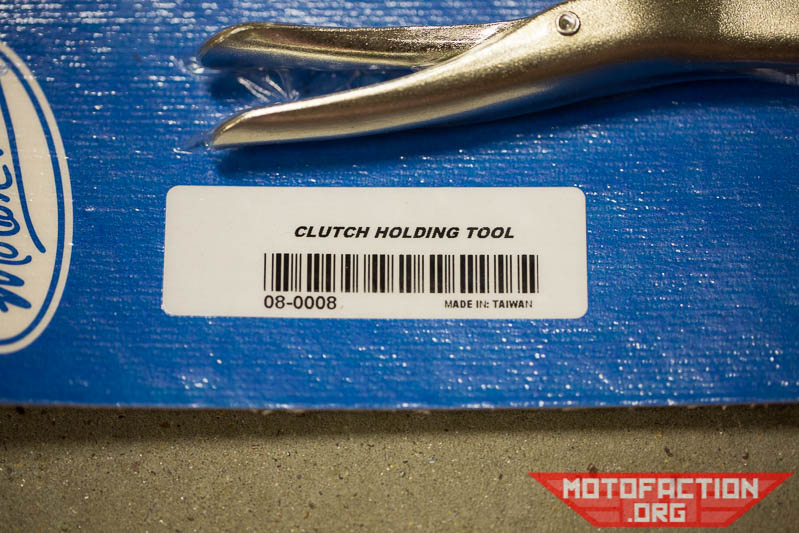 Here's a review of the Motion Pro 08-0008 Universal Clutch Basket Holding tool.