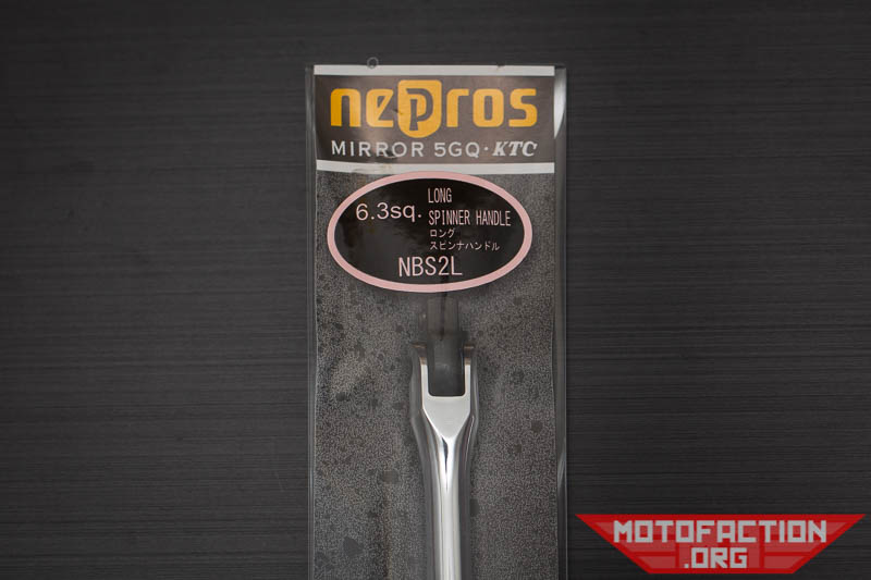 Nepros NBS2L Breaker Bar Quick Spinner 6.35mm or 1/4 inch review - a Japanese made quality tool.