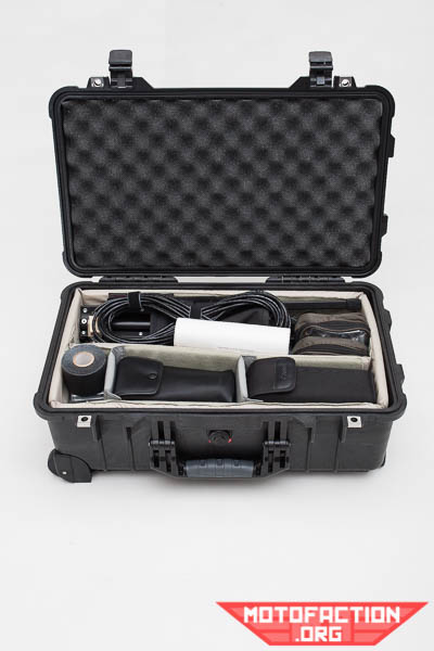 Here's a review of the Pelican 1514 hard case - essentially a 1510 case with padded dividers