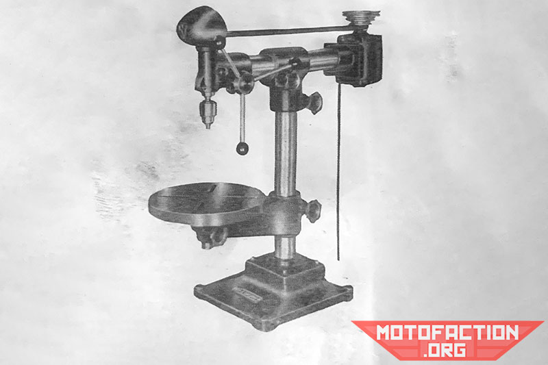 Here is a photo of a radial Waldown drilling machine, shown in a McPhersons brochure from 1951