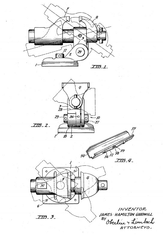 Here is the imagery from the US patent office of the Waldown Goodwill bench vice, which was made under license in Australia.