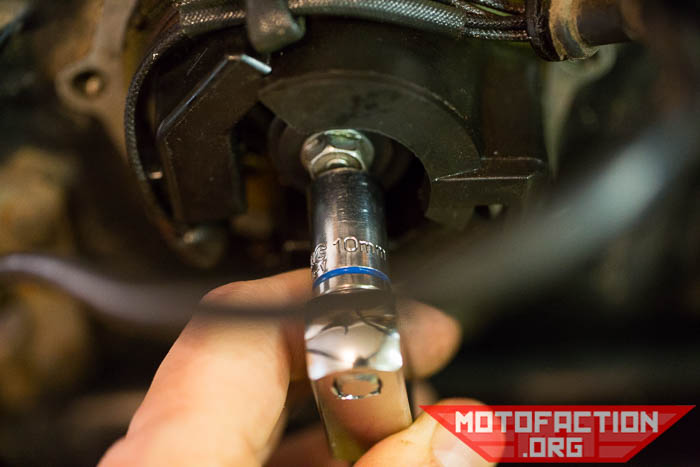 Here's how to set the ignition timing using the static timing method on a TI CX500, GL500, CX650, GL650 motorcycle