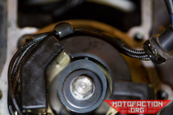 Here's how to set the ignition timing using the static timing method on a TI CX500, GL500, CX650, GL650 motorcycle