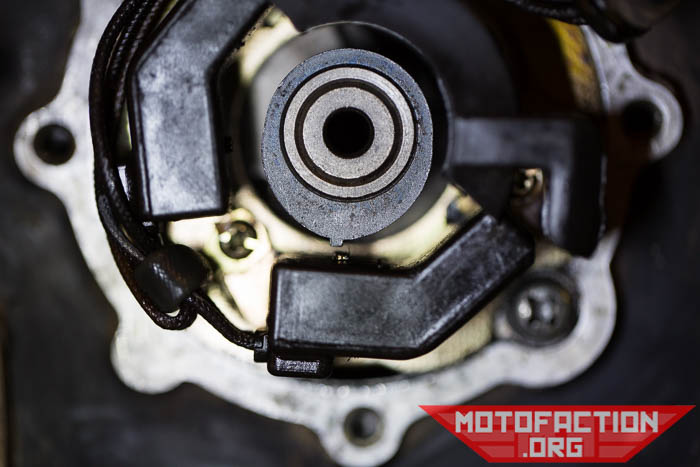 Here's how to set the ignition timing using the static timing method on a TI CX500, GL500, CX650, GL650 motorcycle